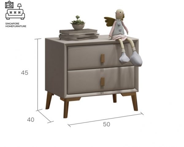 IZEGEM® Kids Bed Frame (Bunny) Guard B | 3 Sizes: Small Double, Queen, King | Option: Mattress, Side Table | $$$ - Image 5