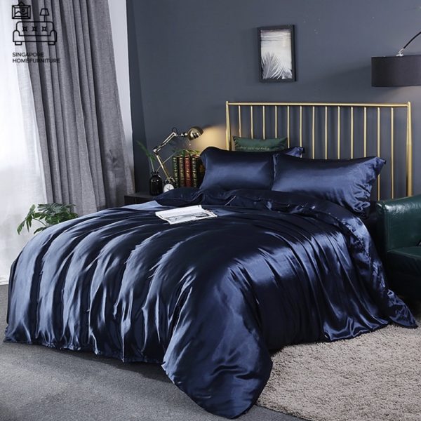 Lasko Silk Bedsheet Singapore SingaporeHomeFurniture