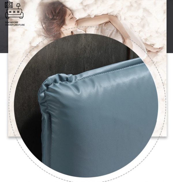 STRASSEN® Headboard Cushion | PU Leather | 12 Colour Options | 4 Sizes: Single, Small Double, Queen, King | $$ - Image 19