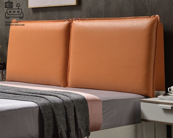 STRASSEN® Headboard Cushion | PU Leather | 12 Colour Options | 4 Sizes: Single, Small Double, Queen, King | $$ - Image 9