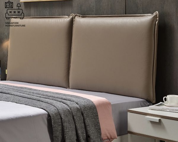 STRASSEN® Headboard Cushion | PU Leather | 12 Colour Options | 4 Sizes: Single, Small Double, Queen, King | $$ - Image 8