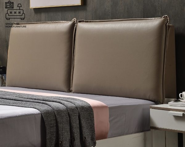 STRASSEN® Headboard Cushion | PU Leather | 12 Colour Options | 4 Sizes: Single, Small Double, Queen, King | $$ - Image 7