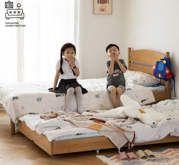 VISE® Pull Out Bed Frame | Normal Bed & Pull Out Bed Available | 2 Sizes: Twin, Small Double | Option: Mattress | $$ - Image 16
