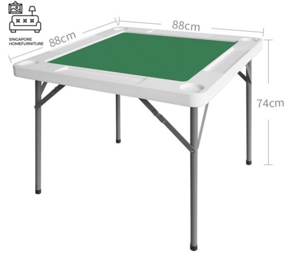 MENGPO® Folding Mahjong Table | Portable Mahjong | Option: +4 Chairs | $ - Image 5