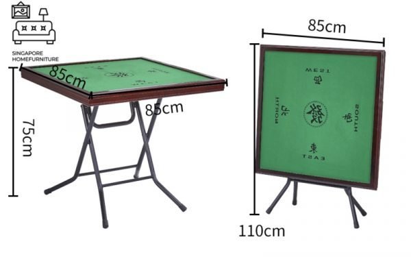 SUN SHANG XIANG® Folding Mahjong Table | Portable Mahjong | Option: +4 Chairs | $ - Image 3