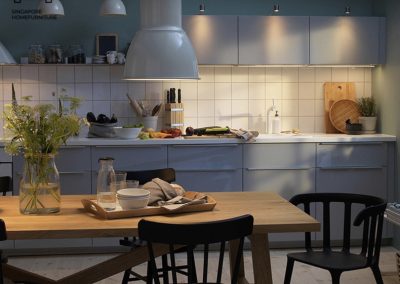 Albi Dining Bench with Backrest Singapore SingaporeHomeFurniture