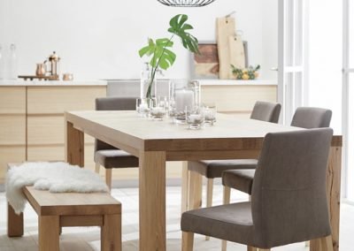 Bastia Dining Table With Bench Singapore SingaporeHomeFurniture
