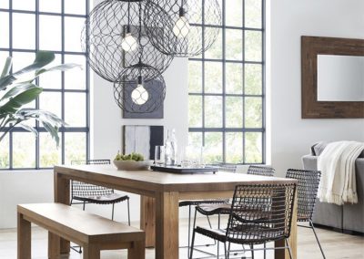 Bastia Dining Table With Bench Singapore SingaporeHomeFurniture