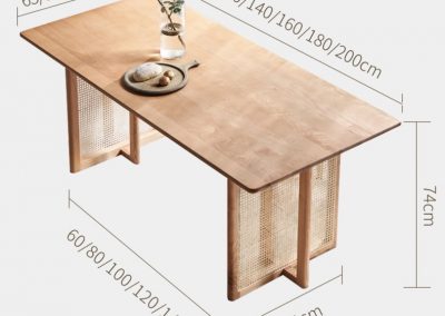 Castres Dining Table With Bench Singapore SingaporeHomeFurniture