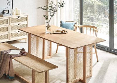 Castres Dining Table With Bench Singapore SingaporeHomeFurniture