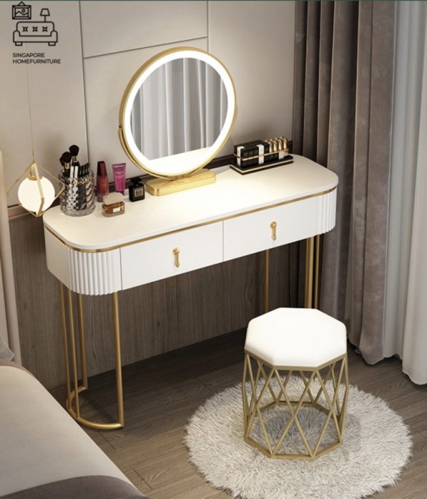 Cheongju Dressing Table Vanity Table Makeup Table Singapore SingaporeHomeFurniture