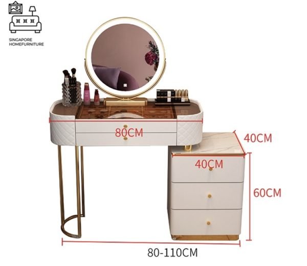 Gumi Dressing Table Vanity Table Makeup Table Singapore SingaporeHomeFurniture