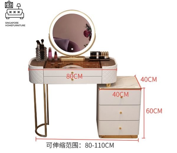 Gumi Dressing Table Vanity Table Makeup Table Singapore SingaporeHomeFurniture