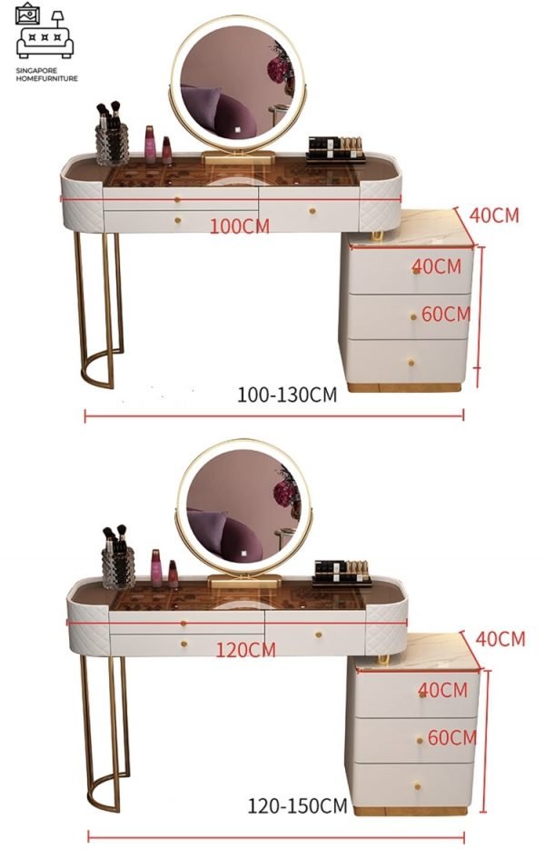 Gumi Dressing Table Vanity Table Makeup Table Singapore SingaporeHomeFurniture