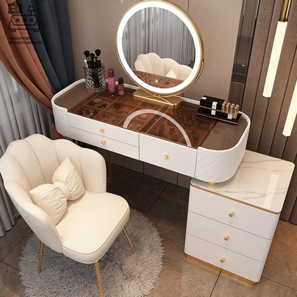 Gumi Dressing Table Vanity Table Makeup Table Singapore SingaporeHomeFurniture