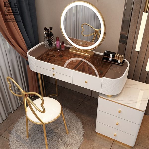 Gumi Dressing Table Vanity Table Makeup Table Singapore SingaporeHomeFurniture