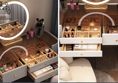 Gumi Dressing Table Vanity Table Makeup Table Singapore SingaporeHomeFurniture