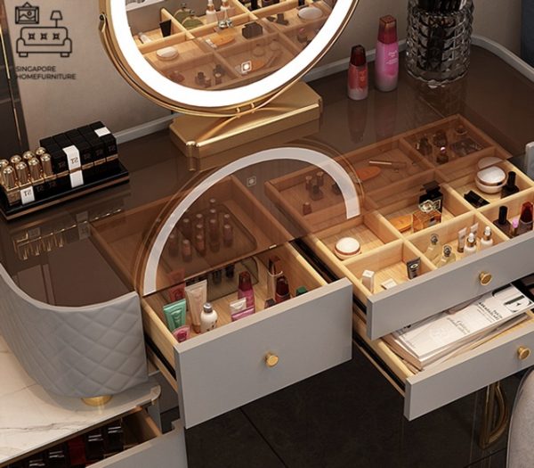 Gumi Dressing Table Vanity Table Makeup Table Singapore SingaporeHomeFurniture