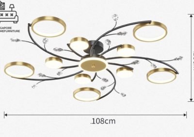 Kitee Modern Chandelier Lights Singapore SingaporeHomeFurniture