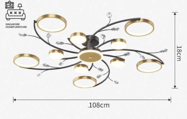 Kitee Modern Chandelier Lights Singapore SingaporeHomeFurniture
