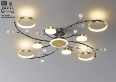 Kitee Modern Chandelier Lights Singapore SingaporeHomeFurniture
