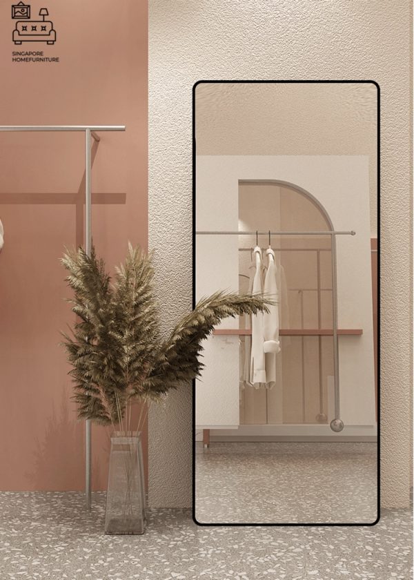 KRAGERO® Full Length Mirror | 3 Colours: Gold, Silver, Black | Unique Design | Sizes: 4 Lengths & 6 Widths | $$ - Image 3
