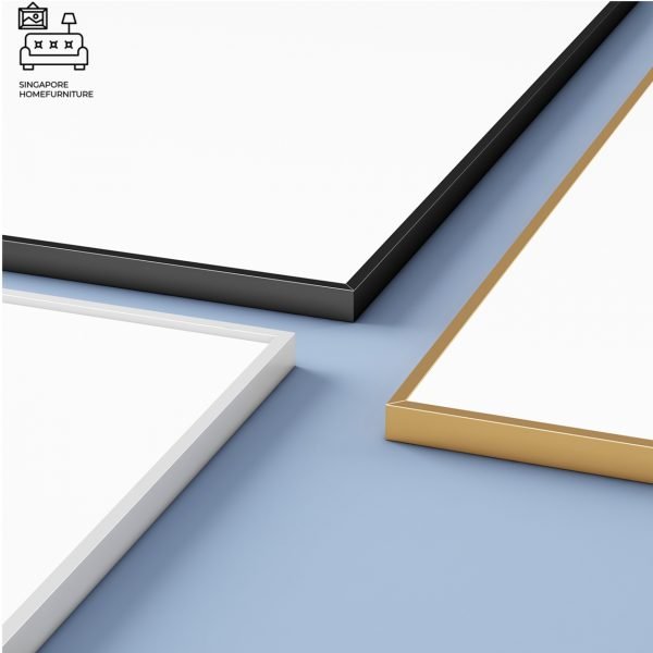 MOSJOEN® Full Length Mirror | 3 Colours: Gold, Silver, Black | Unique Design | Sizes: 5 Lengths & 6 Widths | $$ - Image 7