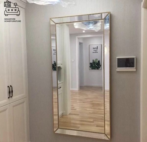 ODA® Full Length Mirror | Gold | Unique Design | Sizes: 3 Lengths & 6 Widths | $$$$ - Image 6