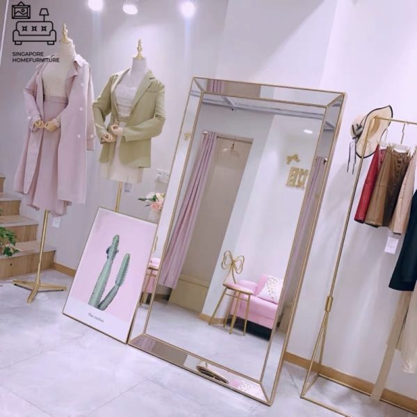 ODA® Full Length Mirror | Gold | Unique Design | Sizes: 3 Lengths & 6 Widths | $$$$ - Image 13