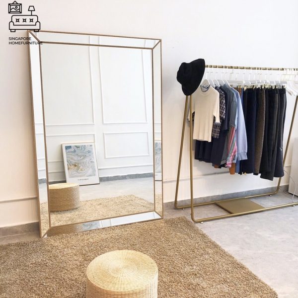 ODA® Full Length Mirror | Gold | Unique Design | Sizes: 3 Lengths & 6 Widths | $$$$