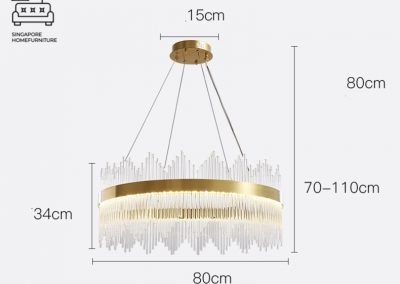 Ouluu Modern Chandelier Lights Singapore SingaporeHomeFurniture
