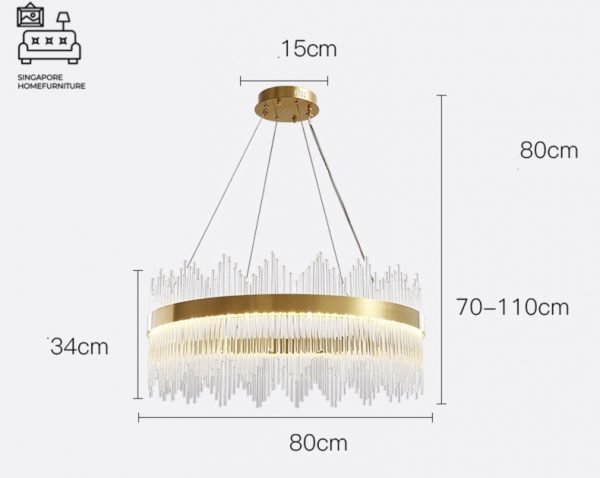 Ouluu Modern Chandelier Lights Singapore SingaporeHomeFurniture