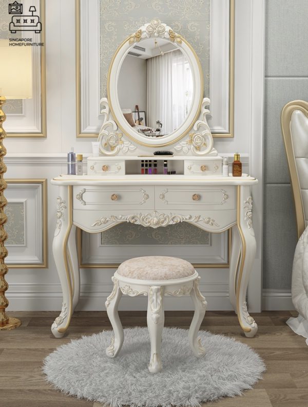 Paju Dressing Table Vanity Table Makeup Table Singapore SingaporeHomeFurniture