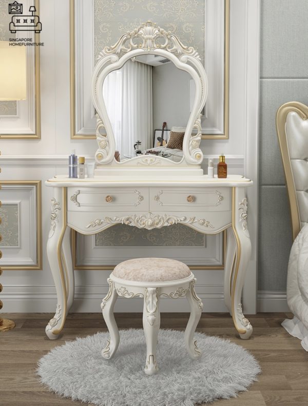 Paju Dressing Table Vanity Table Makeup Table Singapore SingaporeHomeFurniture