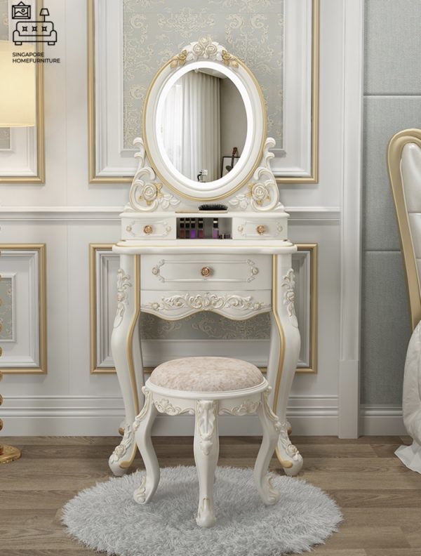 Paju Dressing Table Vanity Table Makeup Table Singapore SingaporeHomeFurniture