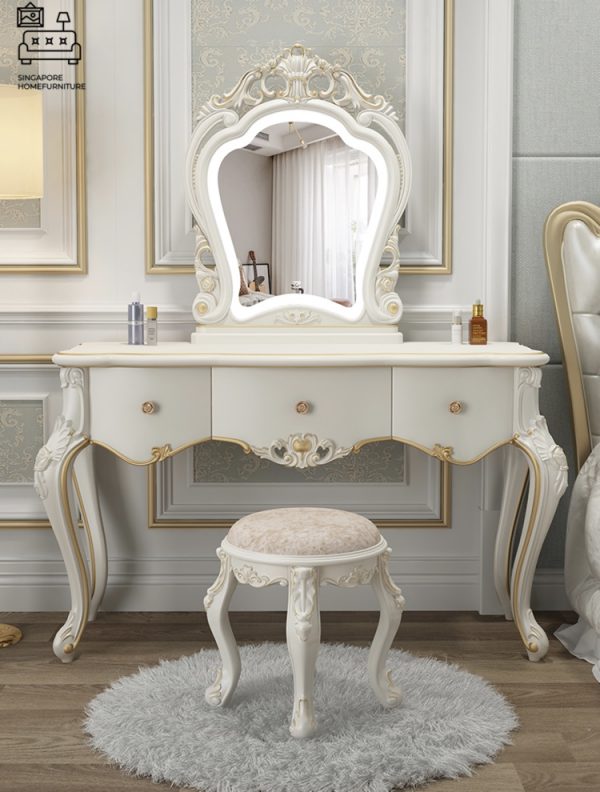 Paju Dressing Table Vanity Table Makeup Table Singapore SingaporeHomeFurniture