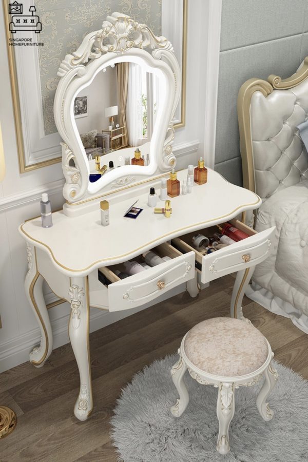 Paju Dressing Table Vanity Table Makeup Table Singapore SingaporeHomeFurniture