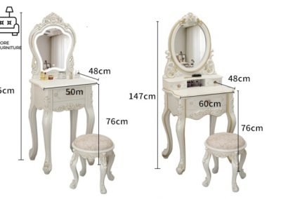 Paju Dressing Table Vanity Table Makeup Table Singapore SingaporeHomeFurniture