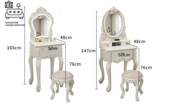 Paju Dressing Table Vanity Table Makeup Table Singapore SingaporeHomeFurniture