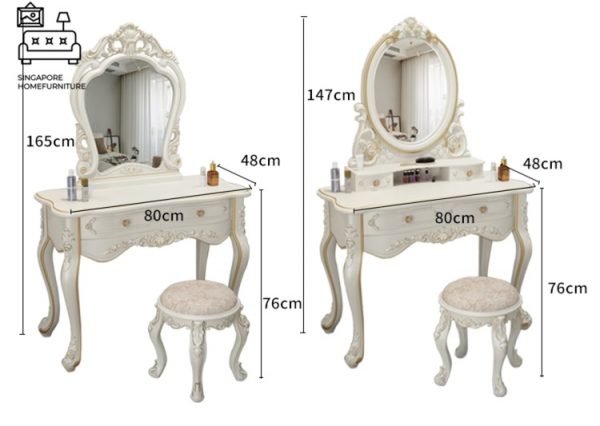 Paju Dressing Table Vanity Table Makeup Table Singapore SingaporeHomeFurniture