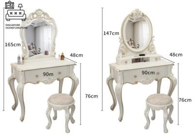Paju Dressing Table Vanity Table Makeup Table Singapore SingaporeHomeFurniture