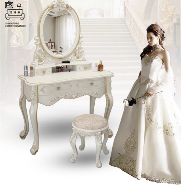 Paju Dressing Table Vanity Table Makeup Table Singapore SingaporeHomeFurniture
