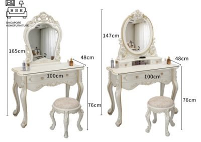 Paju Dressing Table Vanity Table Makeup Table Singapore SingaporeHomeFurniture