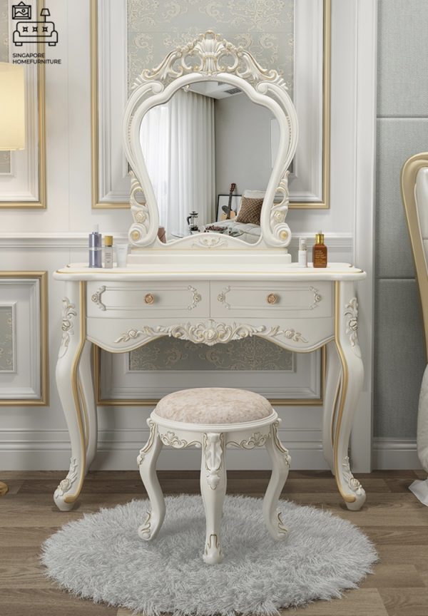Paju Dressing Table Vanity Table Makeup Table Singapore SingaporeHomeFurniture