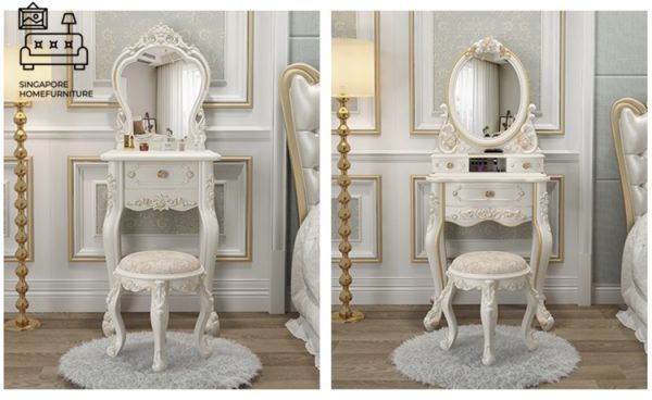 Paju Dressing Table Vanity Table Makeup Table Singapore SingaporeHomeFurniture