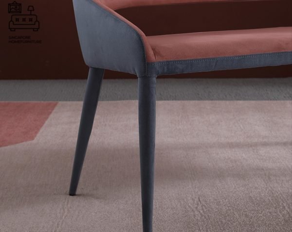 Pantin Dining Bench with Backrest Singapore SingaporeHomeFurniture
