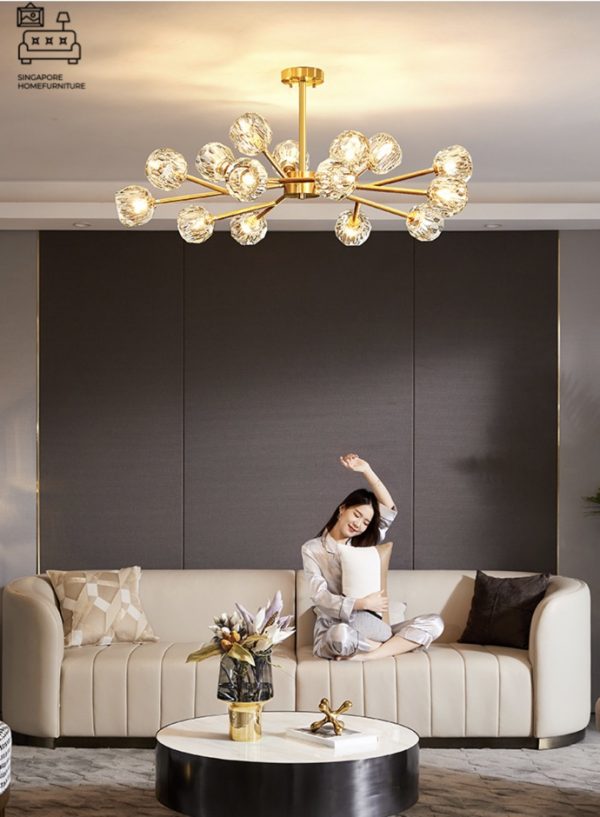 Pori Modern Chandelier Lights Singapore SingaporeHomeFurniture