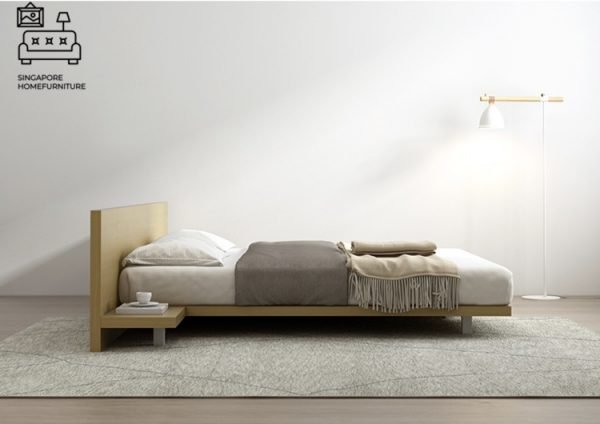 RENINGE® Japanese Bed Frame | Tatami Bed | Engineered Wood | 2 Sizes:Queen, King | Option: Mattress, Table | $$$ - Image 10
