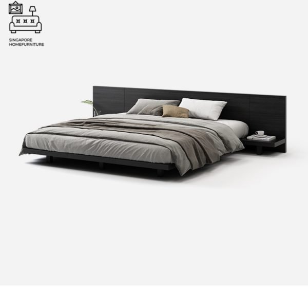 RENINGE® Japanese Bed Frame | Tatami Bed | Engineered Wood | 2 Sizes:Queen, King | Option: Mattress, Table | $$$ - Image 6