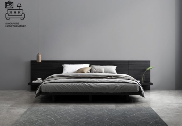 RENINGE® Japanese Bed Frame | Tatami Bed | Engineered Wood | 2 Sizes:Queen, King | Option: Mattress, Table | $$$ - Image 19